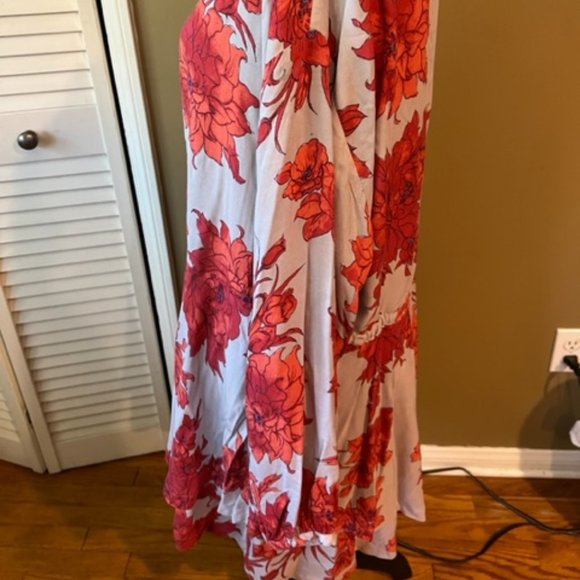 Free People Floral Ruffle Mini Dress - Picture 3 of 5